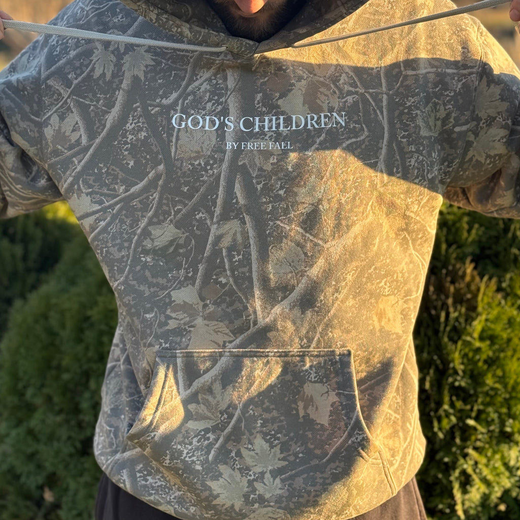 “JESUS IS FOR EVERYONE” Camo Hoodie